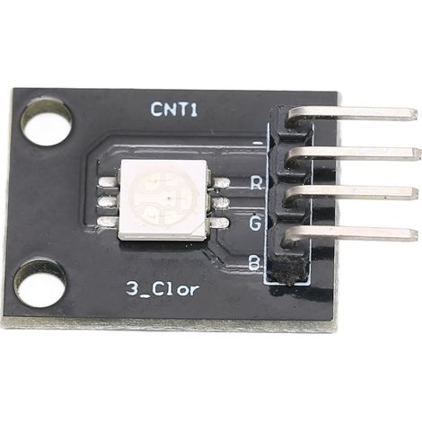 Kit électronique DIY KY-009 : module LED SMD RGB 3 couleurs avec modulateur PWM 5V pour carte PCB (1/5)
