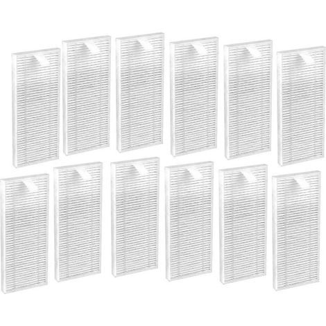 Filtre de pièce détachée HEPA Filtres pour Lefant M310 Robot Aspirateur Accessoires Supports Aspirateur Floors and Reduces Dust 12PCS (1/5)