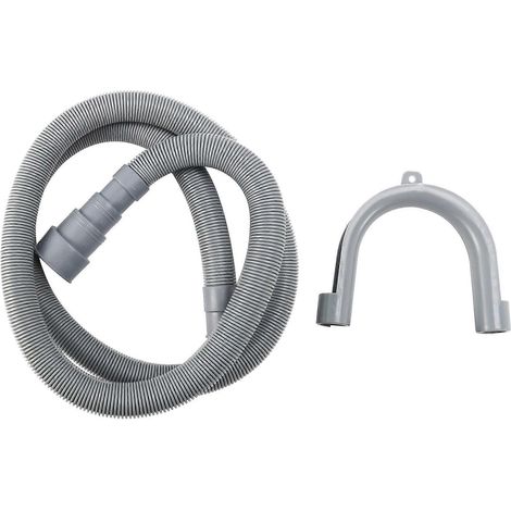 Tuyau d'évacuation pour lave-vaisselle de 1,5 m avec kit de fixation (1/5)