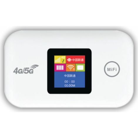 Point d'accès Wi-Fi mobile KuWFi 4G LTE déverrouille les appareils hotspot Wi-Fi Routeur WiFi portable avec emplacement pour carte SIM, adapté au routeur de voyage mobile