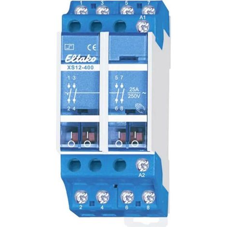 Eltako XS12-400-230V Interruptor de impulsos electromecánico negro