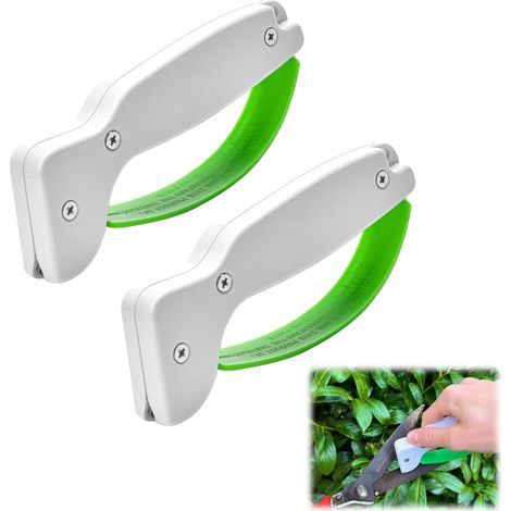 2 Aiguiseur Couteau,Aiguiseur Manuel de Couteau,Aiguiseur de Couteaux de Poche Portable,Affûteur de Lames D'outils de Jardin,Affûteur de Couteaux Portatif pour Couteaux D'extérieur et de Cuisine (1/5)