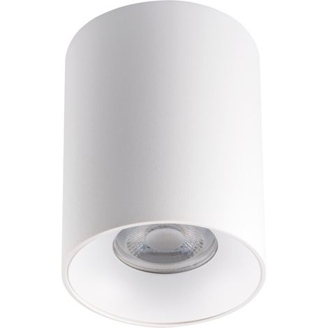 Tavolo RITI GU10 – Aluminio bianco – Design moderno Ø85mm IP20 (1/5)