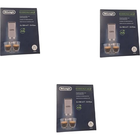 Ersatzteil - Set 3 natürlichen Entkalkern NOKALK 2 x 100 ml -  - DELONGHI