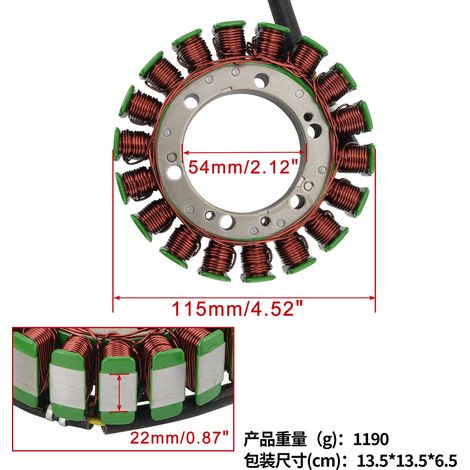 Les bobines de stator sont compatibles avec Tuono 2002-2005 Mille R 1998-2003 AP0295830. (1/4)