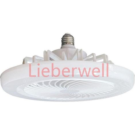 Ventilateurs de Plafond avec Lumières et Télécommande, Ventilateur de Plafond Encastré, Petit Ventilateur de Plafond Moderne Sans (1/5)