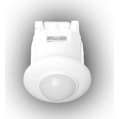 Sensor de movimiento PIR blanco 360 grados 800 W 6 metros IP20 - E+CR-M4/OS