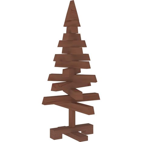 Holz Weihnachtsbaum KOTKA 60 cm Massives Kiefernholz vidaXL (1/5)