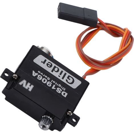 DS1906‑A Mini-direction numérique tout métal haute vitesse 9 g pour avions RC à voilure fixe (1/5)