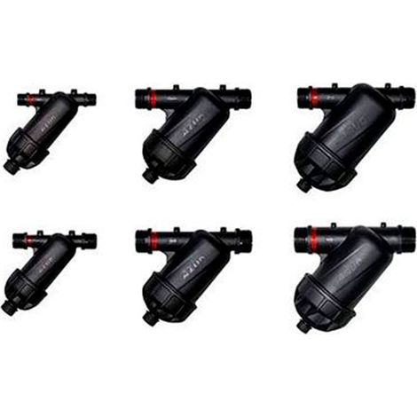 Filtre Arrosage à Mailles 3/4" pour Tuyaux de 25mm Bouchon de Vidange Inclus Filtre pour Irrigation Goutte à Goutte avec Capacité de Filtrage de 120 mailles Filtre Modulaire Azud 100 (1/5)