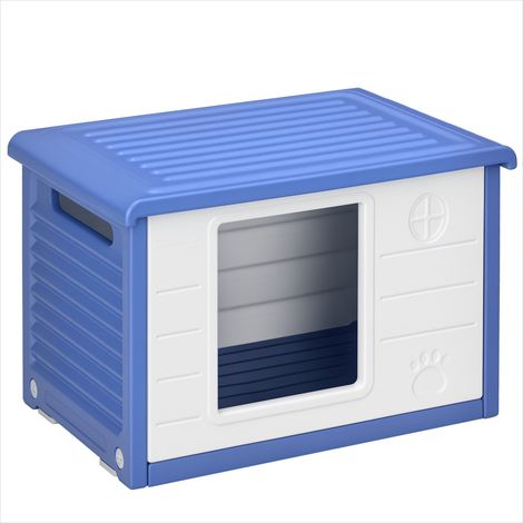Cage de transport pour animaux chien 60 x 42 x 40 cm polyéthylène (1/5)
