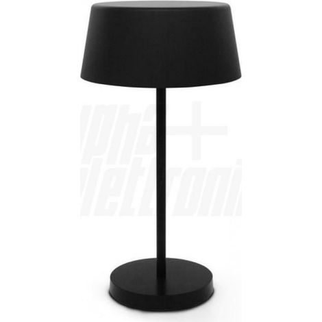 Alpha elettronica lampada led da tavolo nera con interruttore touch jo385n (1/3)