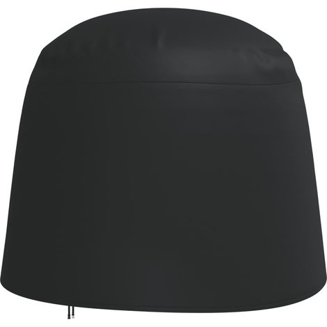 Housse de chaise œuf double noir Ø 230x200 oxford 420D (1/5)