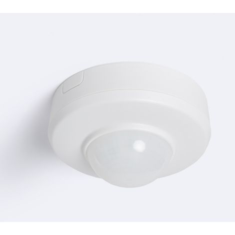 Sensore di Movimento PIR Crepuscolare 360º Superficie/Incasso per Esterni IP54 Bianco (1/5)