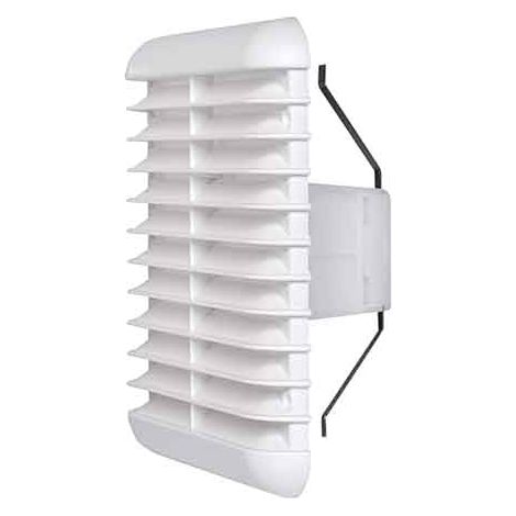 GRIGLIA DI AERAZIONE QUADRA UNIVERSALE Ø 125160 mm - 190x190 mm