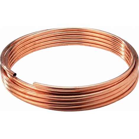 Couronne de cuivre recuit 22 mm – Longueur 35 mètres – Pour plomberie – Diamètre extérieur 22 mm – Raccords et longueurs – Copper Distribution