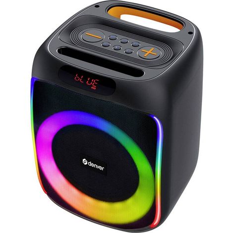 [GEBRAUCHT] B-Ware Denver Bluetooth-Lautsprecher Partylautsprecher Musikbox AUX USB SD BPS-165