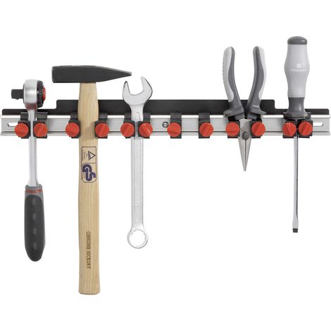 TOOLCRAFT 88 68 86 Alu-Werkzeugleiste (L x B) 435 mm x 48 mm 1 St. (1/3)