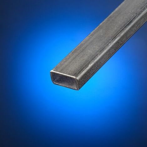 Tubo rectangular acero 100x50 mm Largo en metros: 1 metros - Grosor: 2 mm (1/2)