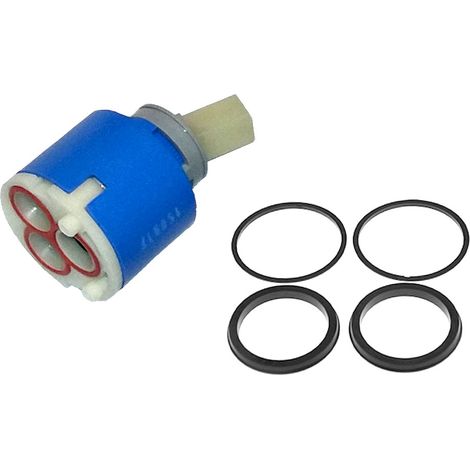 Reparatur-Set für Franke Armaturen - Dichtungssatz O-Ringe 133.0004.834 und Ersatzkartusche 133.0008.210