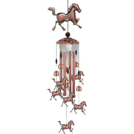Windspiel zur Dekoration von Haus, Garten, drinnen und draußen (Terrasse, Hof), wie abgebildet (1/5)