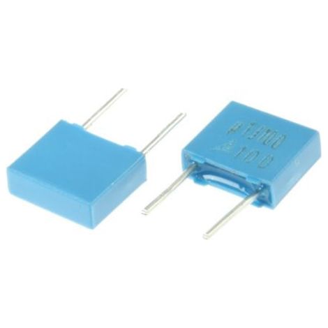 Condensatore in poliestere 100nf 100v R5mm 100k Wima 100nf100vr5