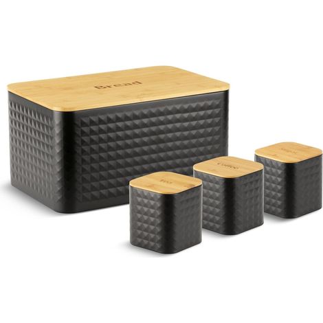 Juego de panera metálica Edenberg (1/5)