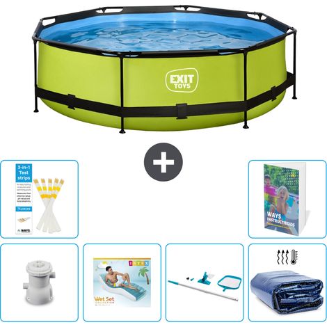 Exit Pool Rund - 300x76 cm - 7-teilig S270