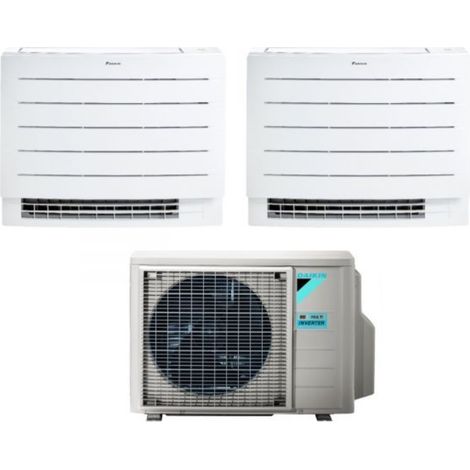 Daikin Standklimagerät PERFERA FVXM-A 9+12 mit 2MXM50A R-32 Wi-Fi Integrated 9000+12000 mit Infrarot-Fernbedienung Inklusive Italienische Garantie
