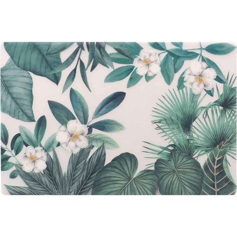 Set de table transparent 28 x 44 cm Fleur tanisse