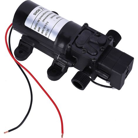 Mini pompe à membrane intelligente pour purificateurs d'eau, 12 V CC, FL3210-80 W, raccord fileté 1/2 pouce (1/5)