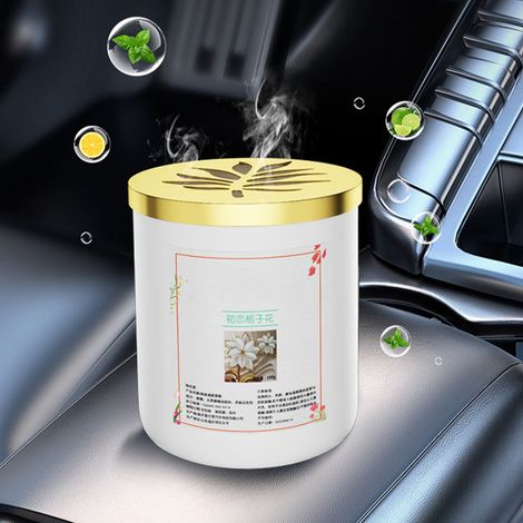 Baume désodorisant pour voiture, parfum longue durée, élimine les odeurs, soulage le stress, baume d'aromathérapie pour la maison et le bureau, Osmanthus 9658C (1/5)