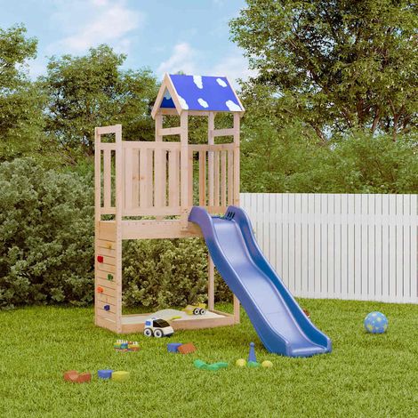 Outdoor Playset Solid Wood Pine vidaXL (1/5)