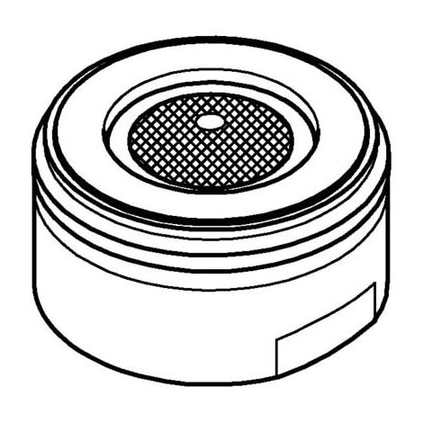 Grohe Strahlregler, Außengewinde M24x1, Mocca, 46162H00 (1/2)