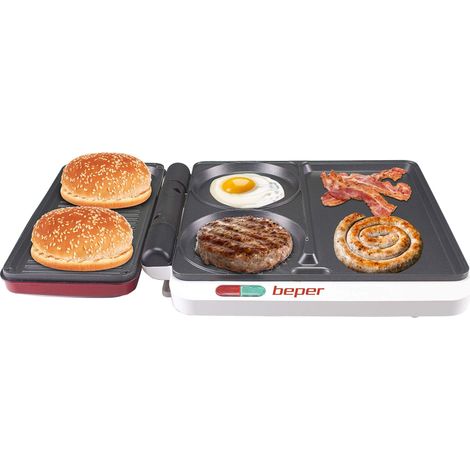 Northix Beper P101CUD500 Grill Rosso 4 Superfici (1/5)