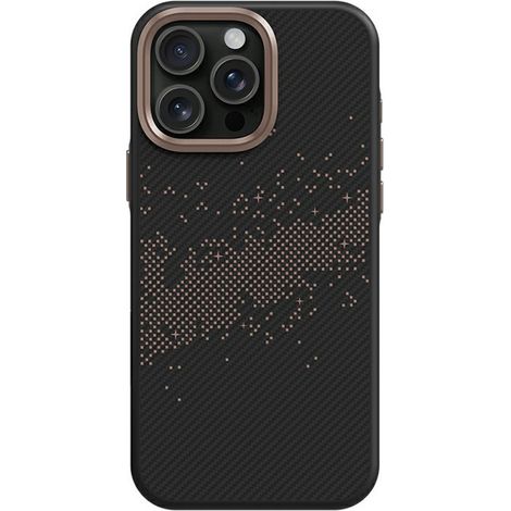Custodia per iPhone 15 Pro, Via Lattea, Oro (1/4)