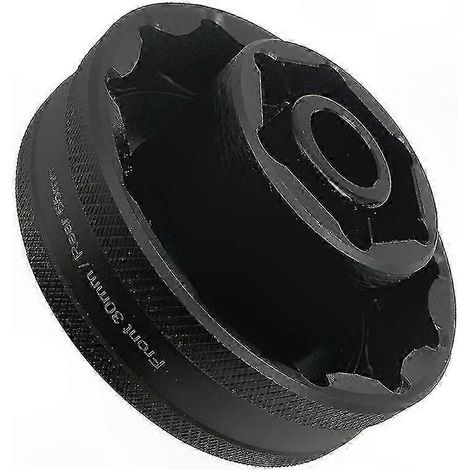 Clé à douille pour écrous de roue, 55mm et 30mm, kit d'outillage moto, entretien et réparation, accessoire robuste pour démontage rapide, jeu de douilles métalliques. (1/5)