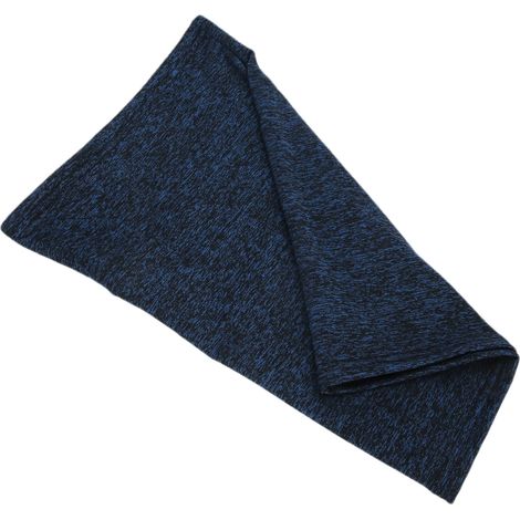 Masque/écharpe thermique unisexe, masque/écharpe thermique d'hiver avec poche pour filtre intégrée (bleu foncé) (1/5)