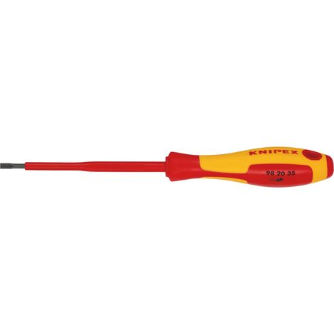 Draper 3.5mm VDE Insulated Slotted Screwdriver Model 18790 – Professional Electrical Screwdriver for Safe and Precise Work