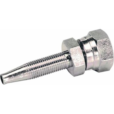Raccord récupérable femelle droit 1/2" - 22X1.5