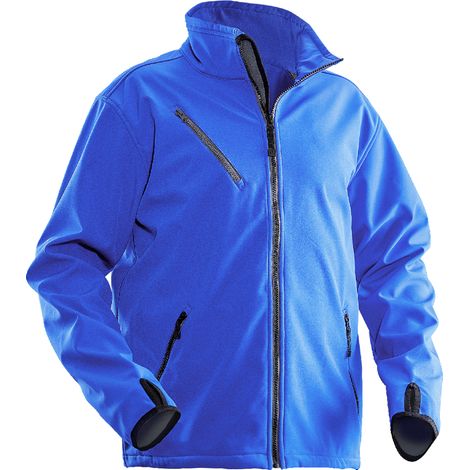 Veste Softshell JOBMAN 1201, bleu, Taille XL (1/5)