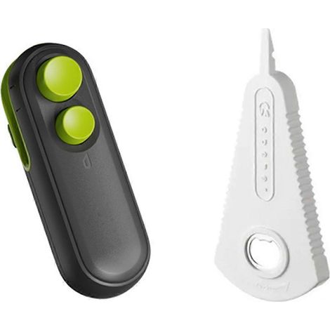 Mini machine à sceller les aliments électronique + ouvre-boîte, rechargeable, avec pince de scellage compacte. (1/5)
