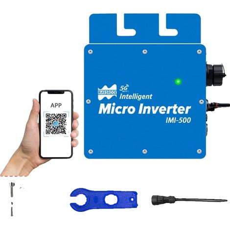 Inversor solar, diseño impermeable, conversión de energía eficiente, 230 V, 22-50 V (1/5)