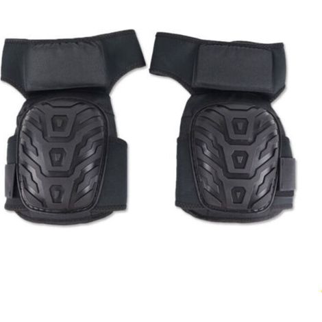 Genouillère,Genouillères professionnelles pour le travail, coussin en gel robuste et genouillères rembourrées en mousse avec sangles antidérapantes et clips faciles à fixer