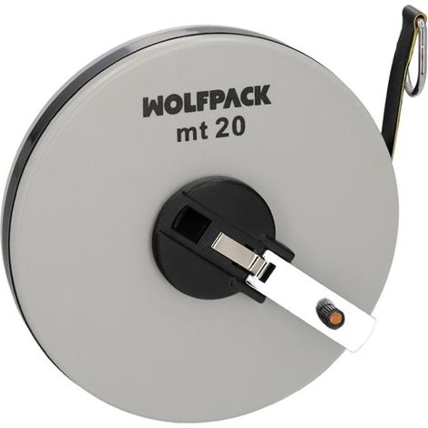 WOLFPACK LINEA PROFESIONAL cinta metrica fibra de vidrio 20 metros (1/3)