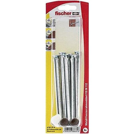 FISCHER 88681 - VENTANAS DE ANCLAJE MARCO F10 M 112 K SB-TARJETA,