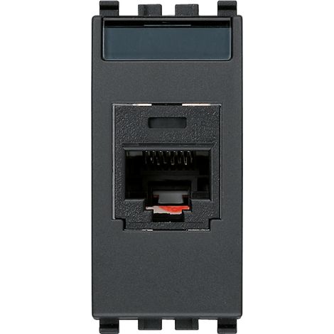 VIMAR - 20340.1 RJ45 Panduit Cat5e UTP-Buchse, Grau
