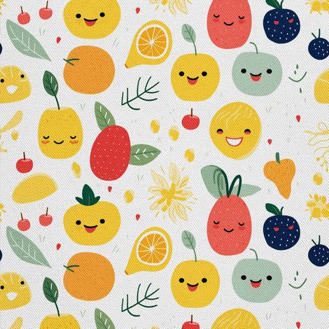 Tela decorativa para exteriores Oxford - Motivo frutal  DX6038 (1/5)