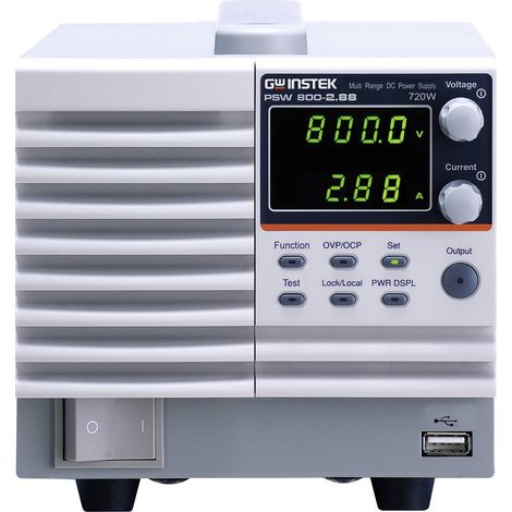 Alimentation de laboratoire réglable GW Instek PSW 800-2.88 0 - 800 V/DC 0 - 2.88 A 720 W Nbr. de sorties 1 x