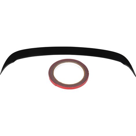 RevoZport Style Heckspoiler mit Fenster für VW Golf MK6 GTD R R20 2009-2013, Glanzschwarz (1/5)